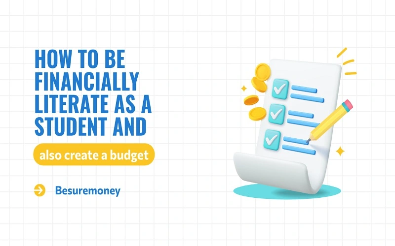 How to be financially literate as a student and also create a budget