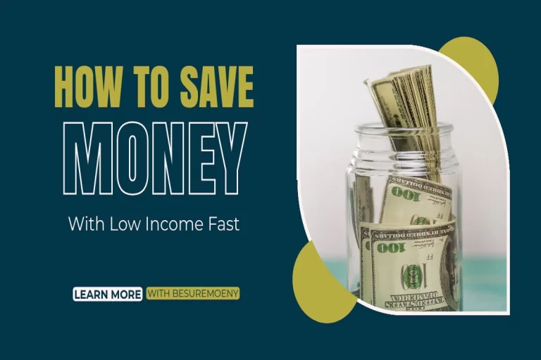 How to save money with low income fast?